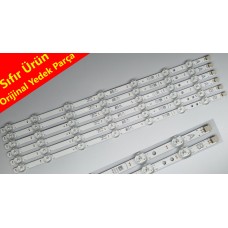 VESTEL 50UB8300 – TOSHIBA 50U5863DAT LED Bar Takımı (6 Adet, 45 cm, 17DLB50NER1-A / 17DLB50NER1-B)